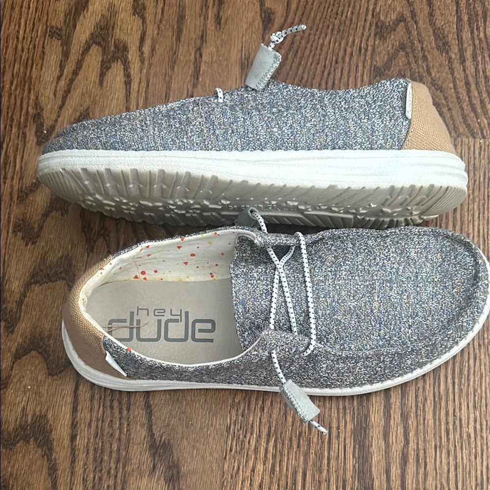 Hey Dude Gray Slip-On Loafers